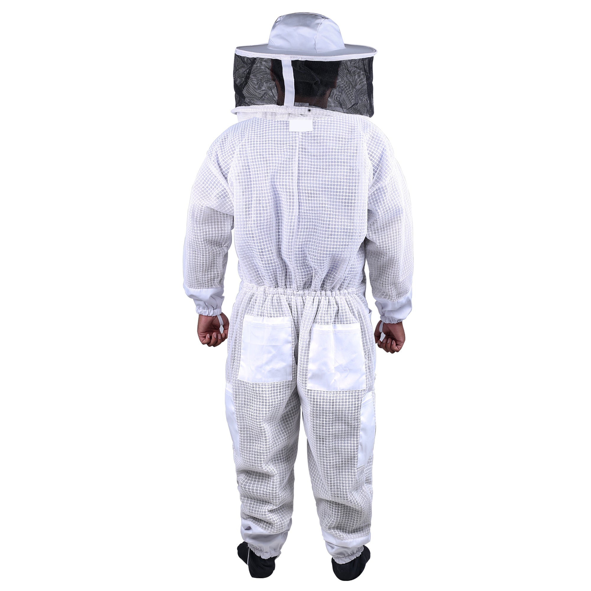 OZBEE Beekeeping Suit 3 Layer Mesh Ultra Cool Ventilated Round Head Beekeeping Protective Gear-3