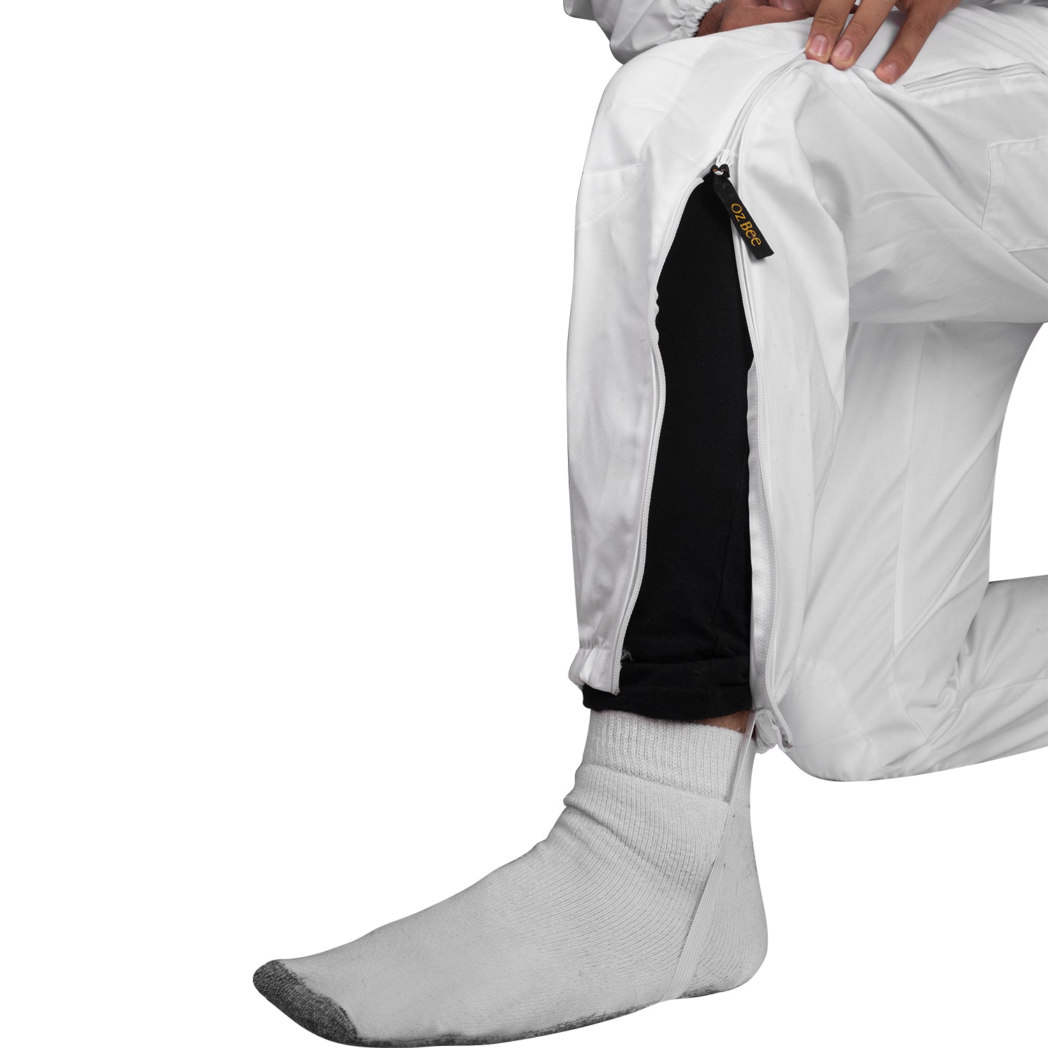 OZBEE Beekeeping Suit Poly Cotton Semi Ventilated Round Head Suit-3