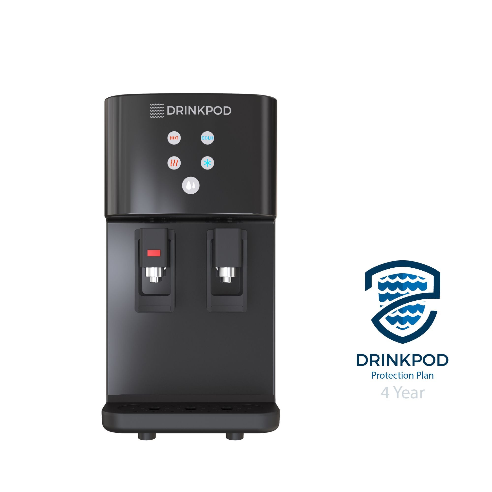 Drinkpod 2000 Pro Series - Countertop 4 Stage Water Purifier (Hot & Cold)-11