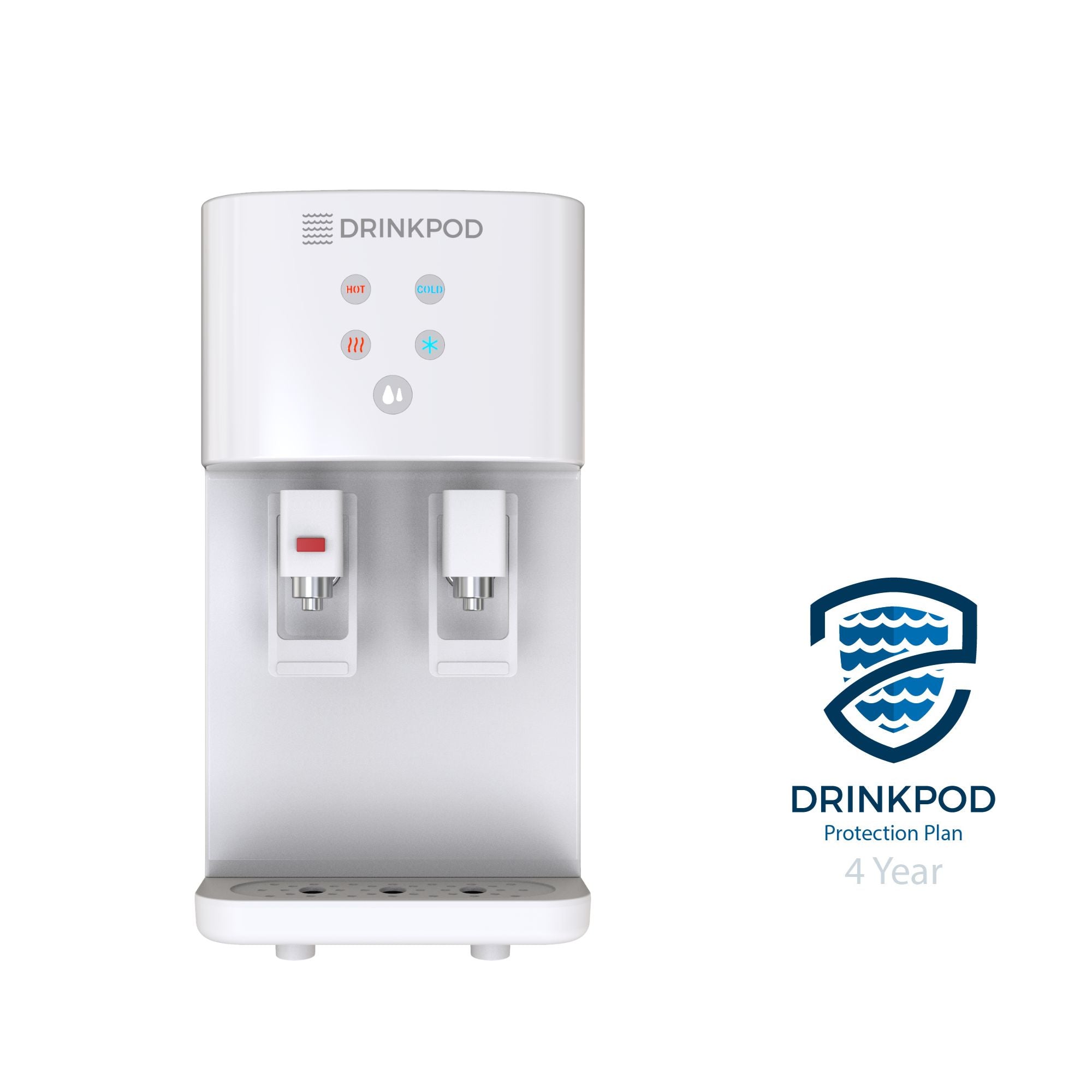 Drinkpod 2000 Pro Series - Countertop 4 Stage Water Purifier (Hot & Cold)-10