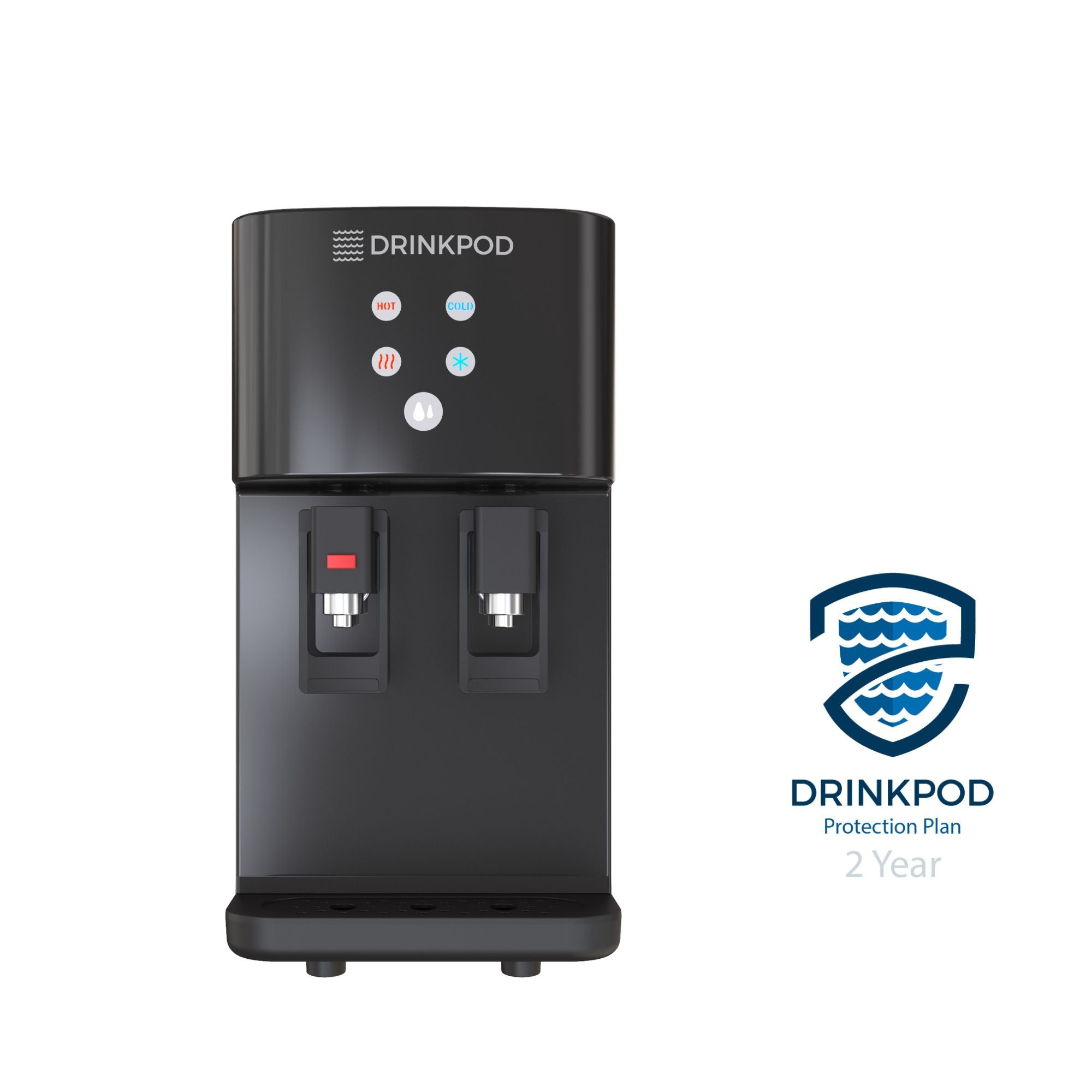 Drinkpod 2000 Pro Series - Countertop 4 Stage Water Purifier (Hot & Cold)-7