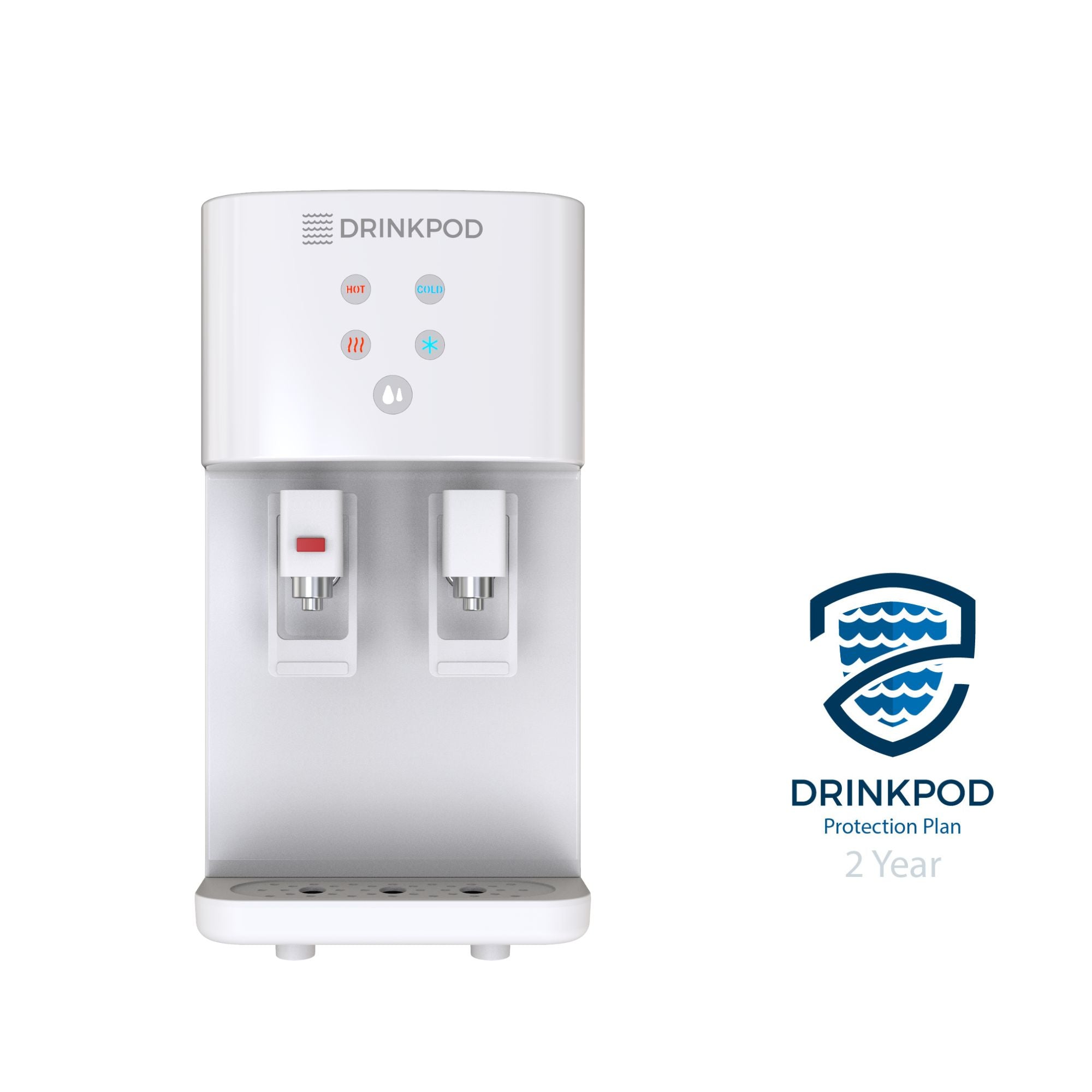 Drinkpod 2000 Pro Series - Countertop 4 Stage Water Purifier (Hot & Cold)-6