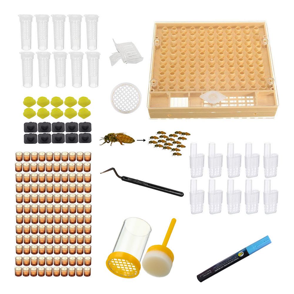 Queen Rearing Marking Kit 146 Pieces for Starter Beekeeper Beekeeping Tools-0