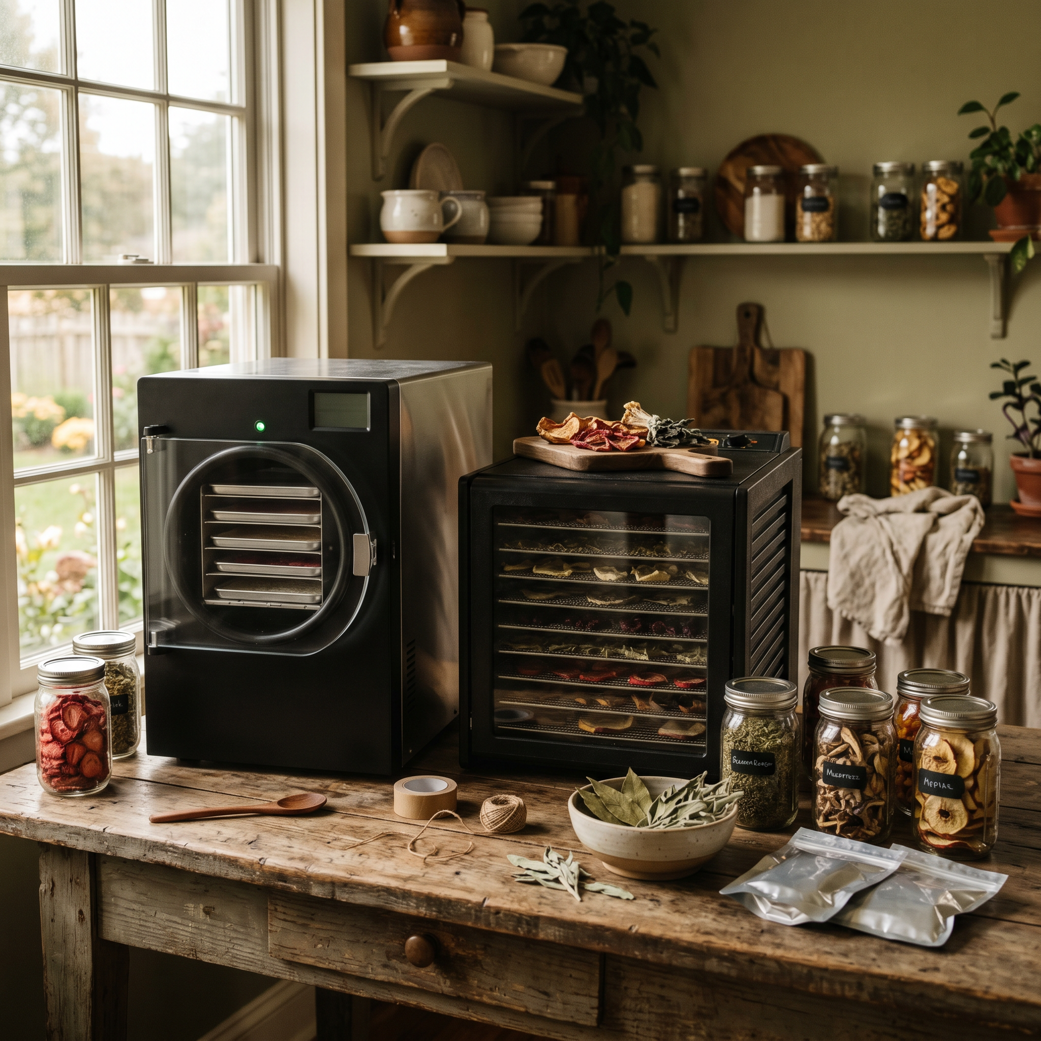 Freeze Dryer vs. Dehydrator: Which Food Preservation Method Is Right for You?
