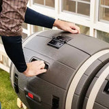 100-Gallon Compost Bin Tumbler Double Rotating Composter