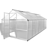 8 x 14 ft Walk-In Greenhouse, Polycarbonate Panels, Heavy-Duty Aluminum Frame