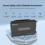 Renogy - P2 Series - 1000W 12V Pure Sine Wave Inverter
