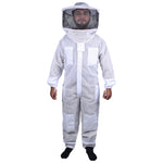 OZBEE Beekeeping Suit 3 Layer Mesh Ultra Cool Ventilated Round Head Beekeeping Protective Gear-1