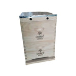 10 Frames Premium Double Beehive Kit NZ Pine Timber-Flat Pack Boxes, OZBEE Premium Beehive-0