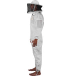 OZBEE Beekeeping Suit Poly Cotton Semi Ventilated Round Head Suit-1