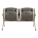 100-Gallon Compost Bin Tumbler Double Rotating Composter