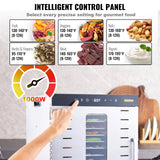 VEVOR Food Dehydrator, 10 Stainless Steel Trays, 1000W