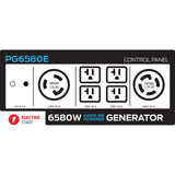 Pulsar 6,580-Watt Gas Powered Portable Generator