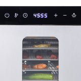 VEVOR Food Dehydrator, 10 Stainless Steel Trays, 1000W