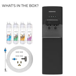 Drinkpod 5000 Pro Series - XL Large Capacity Bottleless Purification Water Cooler With Extra Set of Filters-4