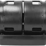 Dual Lid 7-Cubic ft. Composting Bin Tumbler with Compost Tea Collector