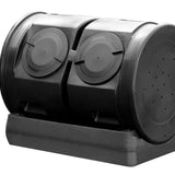 Dual Lid 7-Cubic ft. Composting Bin Tumbler with Compost Tea Collector