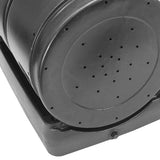 Dual Lid 7-Cubic ft. Composting Bin Tumbler with Compost Tea Collector