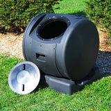 6.5-Cubic ft Composting Bin Tumbler with Compost Tea Collector