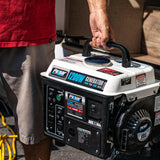 Pulsar PG1202SA 1200 Watts Portable Gasoline/Oil 2-Stroke Generator-4