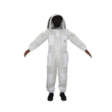 Beekeeping Starter Kit For Beekeepers With OZ Bee 2 Layer Mesh Ventilated Hoodie Viel Suit Protective Gear-4