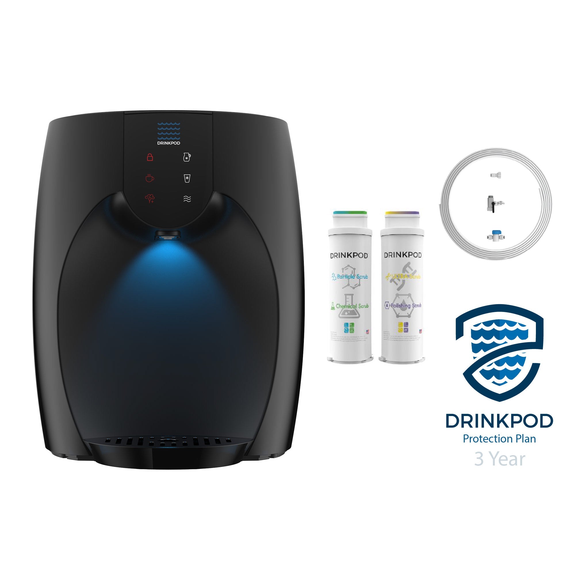 Onyx Pro Series - Counter Bottleless Watercooler | UV Light | Ultra+3 Purification-17