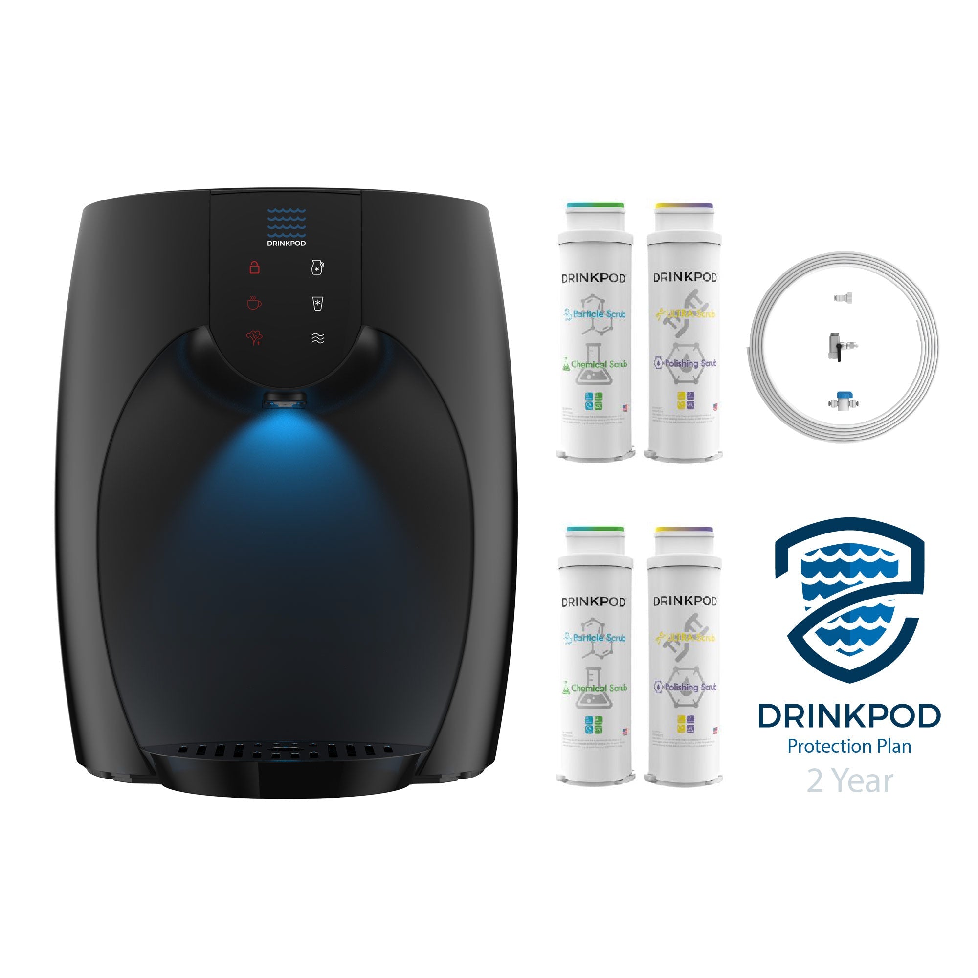 Onyx Pro Series - Counter Bottleless Watercooler | UV Light | Ultra+3 Purification-16