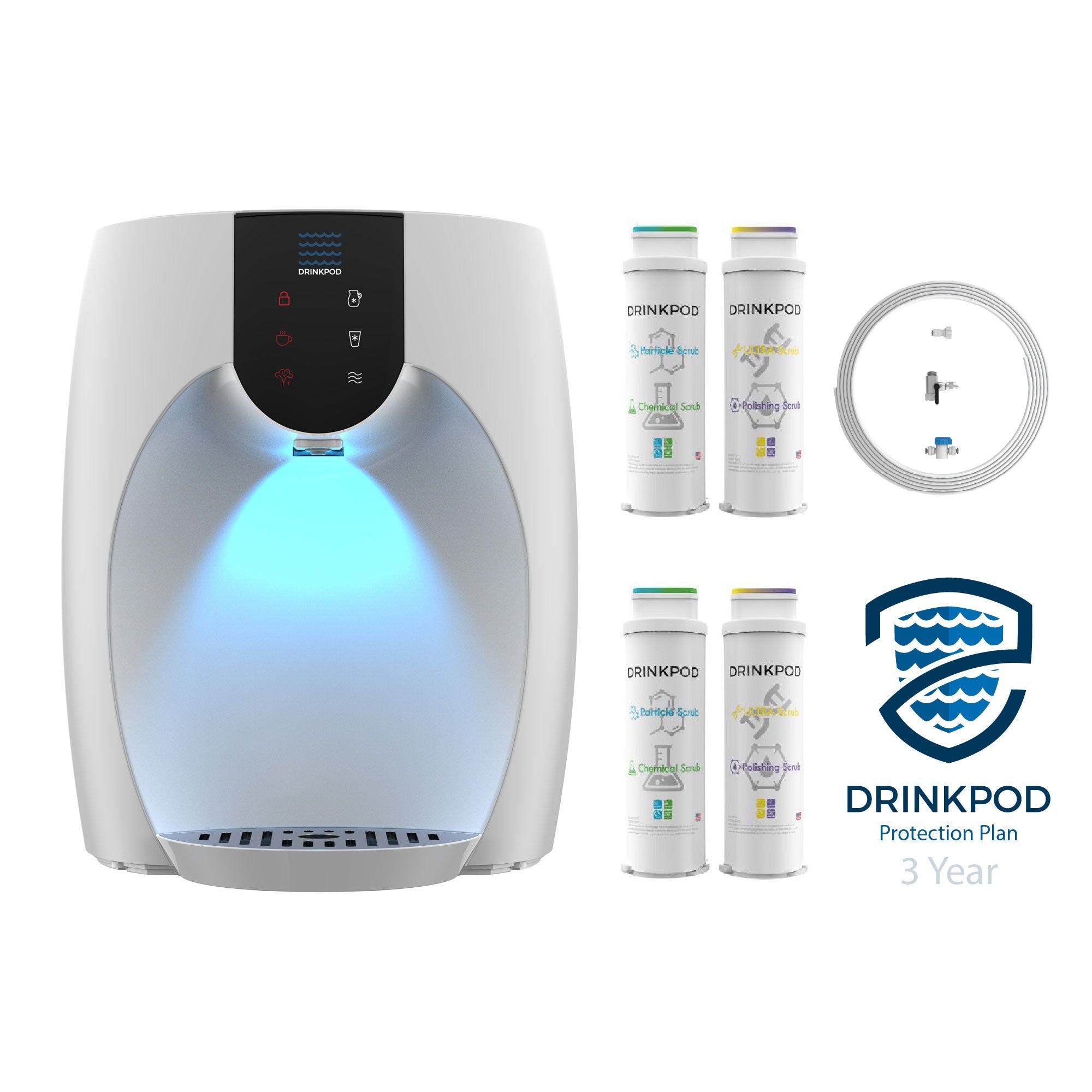 Onyx Pro Series - Counter Bottleless Watercooler | UV Light | Ultra+3 Purification-10