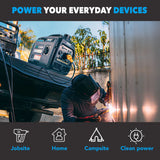 Pulsar 4,000-Watt Dual Fuel Inverter Generator, Portable & Super-quiet