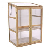 30 x 22 x 43 Inch Garden Portable Wooden Greenhouse-3