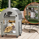 Empava Outdoor Wood Fired and Gas Pizza Oven