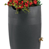 Impressions Havana 50 Gallon Rain Saver - Dark Granite