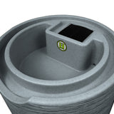 Impressions Stone 50 Gallon Rain Saver - Dark Granite