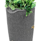 Impressions Bark 50 Gallon Rain Saver - Dark Granite