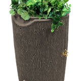 Impressions Bark 50 Gallon Rain Saver - Oak
