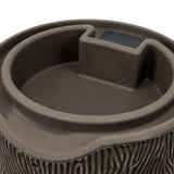 Impressions Bark 50 Gallon Rain Saver - Oak