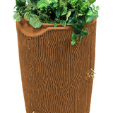 Impressions Bark 50 Gallon Rain Saver - Terra Cotta