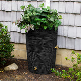 Impressions Palm 50 Gallon Rain Saver - Black