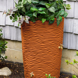 Impressions Palm 50 Gallon Rain Saver - Terra Cotta