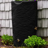 Good Ideas Impressions Palm 65 Gallon Rain Saver - Black