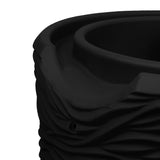 Good Ideas Impressions Palm 65 Gallon Rain Saver - Black