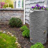 Impressions Palm 65 Gallon Rain Saver - Dark Granite