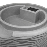 Impressions Palm 65 Gallon Rain Saver - Dark Granite