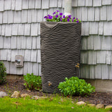 Impressions Palm 65 Gallon Rain Saver - Oak