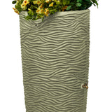 Impressions Palm 65 Gallon Rain Saver - Sandstone