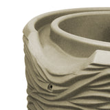 Impressions Palm 65 Gallon Rain Saver - Sandstone