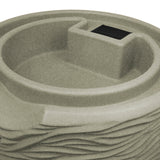 Impressions Palm 65 Gallon Rain Saver - Sandstone