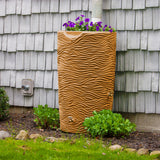 Good Ideas Impressions Palm 65 Gallon Rain Saver - Terra Cotta