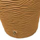 Good Ideas Impressions Palm 65 Gallon Rain Saver - Terra Cotta