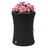 Impressions Nantucket 50 Gallon Rain Saver - Black